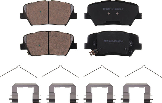 Motex Front Brake Pads BFC1815 Compatible with 2015-2018 2020 Kia Sorento