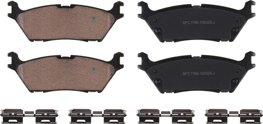 Motex Rear Brake Pads BFC1790 Compatible with 2015-2017 Ford F-150