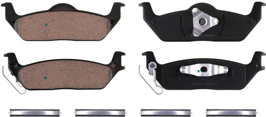 Motex Rear Brake Pads BFC1012 Compatible with 2004-2009 Ford F-150, 2006-2008 Lincoln Mark LT