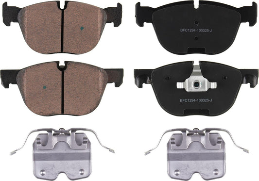Motex Front Brake Pads BFC1294 Compatible with 2008-2019 BMW X6, 2007-2018 X5, 2016-2018 X4