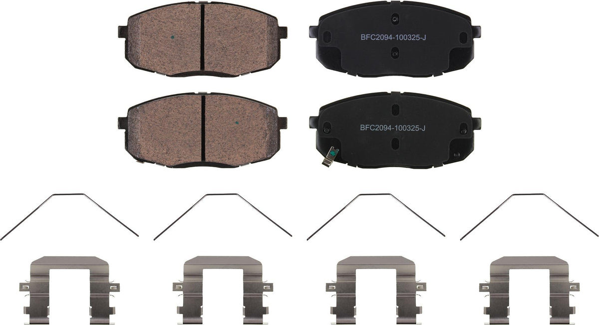 Motex Front Brake Pads BFC2094 Compatible with 2017-2018 Kia Soul