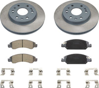 MOTEX Front Disc Brake Kit for 05-15&18 Chevy Silverado 1500 16-20 Suburban, 08-19 GMC Sierra 1500 08-20 Yukon 15-20 Yukon XL, 08-20 Cadillac Escalade 2008-2020 Escalade ESV (with 330mm rotor)