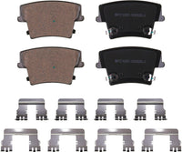 Motex Rear Brake Pads BFC1057 Compatible with 2011-2017 Dodge Challenger (HD Brakes), 2006 2011-2016 2018 Charger AWD (HD), 2006 Magnum, 2005-2006 2012 Chrysler 300 5.7L