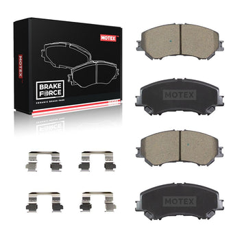 compare product Motex Front Brake Pads BFC2045 Compatible with 2018-2025 Subaru Crosstrek, 2019-2025 Forester, 2020 2024-2025 Legacy, 2020 2024-2025 Outback, 2017-2023 Impreza