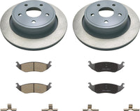 MOTEX Rear Disc Brake Kit with Ceramic Pads for 2011-2018 Ram 1500 2019-2022 Ram 1500 Classic, 2002-2010 Dodge Ram 1500 2004-2009 Ram Durango, 2007-2009 Chrysler Aspen (with 352mm rotor)