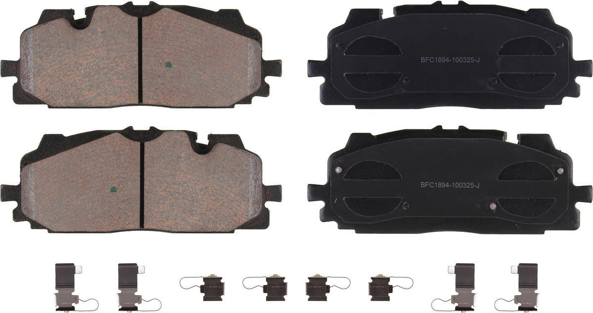 Motex Front Brake Pads BFC1894 Compatible with 2017-2025 Audi Q7, 2020-2025 A6 Quattro, 2020-2025 A7 Sportback, 2019-2025 Q8, 2019-2025 A8 Quattro