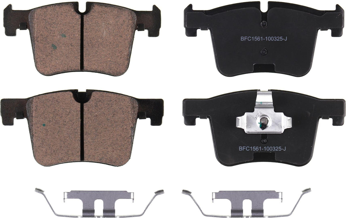 Motex Front Brake Pads BFC1561 Compatible with 2017-2021 BMW 230i, 2017-2021 230i xDrive, 2017-2020 430i, 2017-2020 430i Gran Coupe, 2017-2019 330i GT xDrive, 2013-2018 320i, 2014-2018 328d