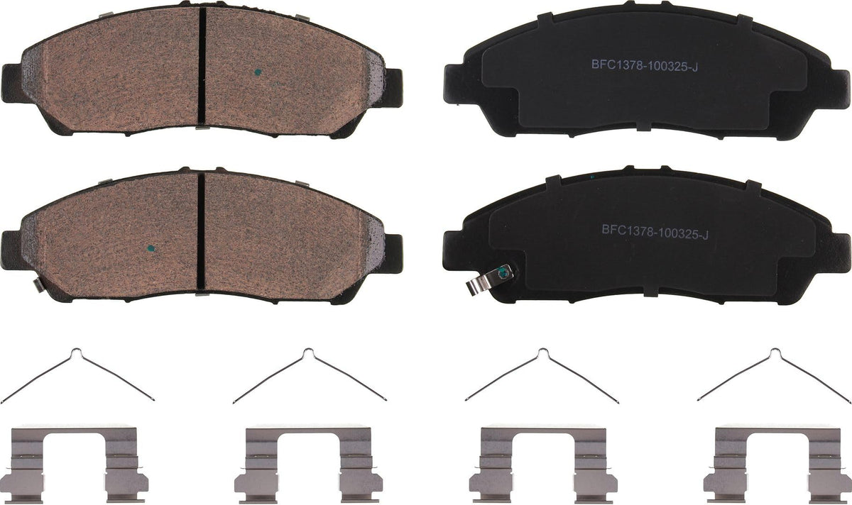 Motex Front Brake Pads BFC1378 Compatible with 2009-2015 Honda Pilot