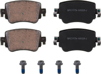 Motex Rear Brake Pads BFC1779 Compatible with 2015-2022 Volkswagen Passat, 2015-2021 Golf, 2015-2019 Golf SportWagen, 2015-2018 GTI, 2016-2018 Audi Q3, 2016-2018 Q3 Quattro