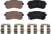 Motex Rear Brake Pads BFC1829 Compatible with 2016-2019 Hyundai Sonata, 2017-2018 Kia Optima