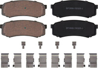 Motex Rear Brake Pads BFC606 Compatible with 2003-2025 Toyota 4Runner, 2016-2024 Hilux, 2016-2024 SW4, 2007-2014 FJ Cruiser, 2001-2007 Sequoia, 1993-1999 Land Cruiser, 2010-2023 Lexus GX460