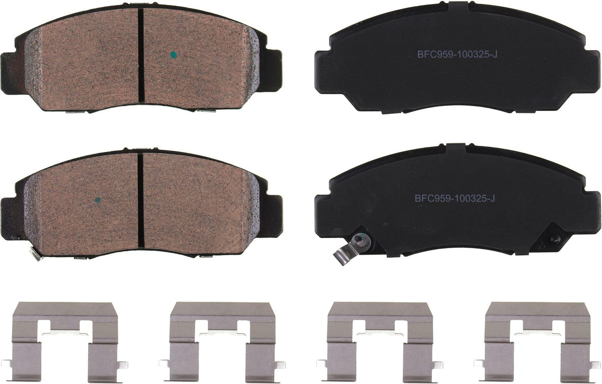 Motex Front Brake Pads BFC959 Compatible with 2003-2007 Honda Accord