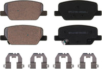 Motex Rear Brake Pads BFC2199 Compatible with 2020-2025 Hyundai Palisade, 2019-2020 Santa Fe, 2020-2024 Kia Telluride