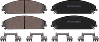 Motex Front Brake Pads BFC1058 Compatible with 2006-2018 Dodge Charger (HD Brakes), 2011-2019 Challenger, 2005-2008 Magnum AWD, 2005-2018 Chrysler 300
