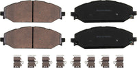 Motex Front Brake Pads BFC2179 Compatible with 2022-2025 Jeep Grand Wagoneer code BR3, 2022-2025 Wagoneer code BR3, 2019-2025 Ram 1500