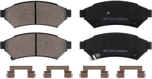 Motex Front Brake Pads BFC1075 Compatible with 2005-2008 Chevrolet Uplander, 2005-2009 Buick LaCrosse, 2005-2008 Allure, 2005-2007 Terraza, 2005-2007 Saturn Relay, 2005-2006 Pontiac Montana