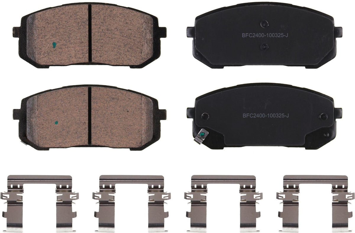 Motex Front Brake Pads BFC2400 Compatible with 2021-2025 Hyundai Elantra