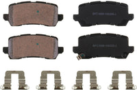 Motex Rear Brake Pads BFC1698 Compatible with 2014-2020 Acura RLX, 2015-2020 TLX