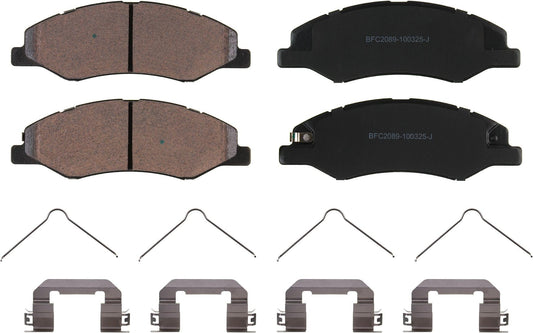 Motex Front Brake Pads BFC2089 Compatible with 2018-2025 Honda Odyssey
