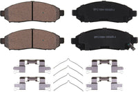 Motex Front Brake Pads BFC1094 Compatible with 2005-2015 Nissan Frontier, 2005-2015 Xterra, 2005-2012 Pathfinder 4.0L, 2009-2012 Suzuki Equator 4.0L