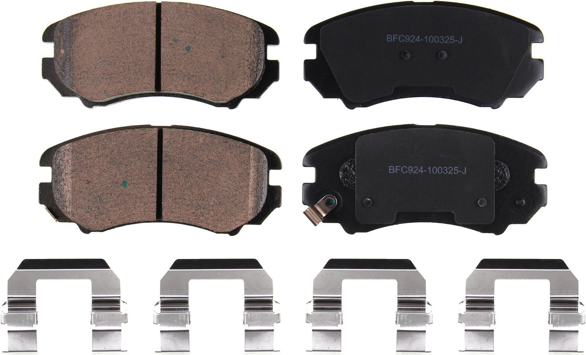 Motex Front Brake Pads BFC924 Compatible with 2012-2013 Kia Soul