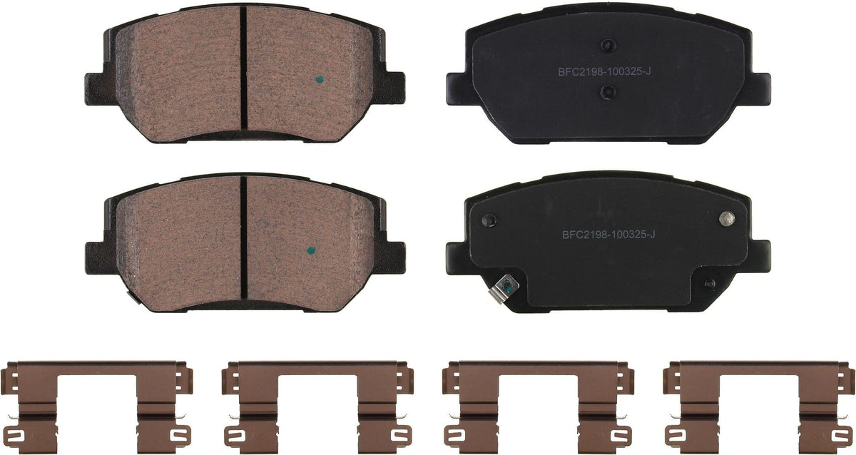 Motex Front Brake Pads BFC2198 Compatible with 2019-2020 Hyundai Santa Fe