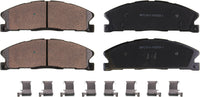 Motex Front Brake Pads BFC1611 Compatible with 2013-2019 Ford Explorer (HD Brakes), 2013-2019 Flex (HD), 2013-2016 Police Interceptor Sedan, 2014-2016 Special Service Police Sedan