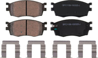 Motex Front Brake Pads BFC1156 Compatible with 2006-2011 Hyundai Accent, 2006-2011 Kia Rio 1.6L